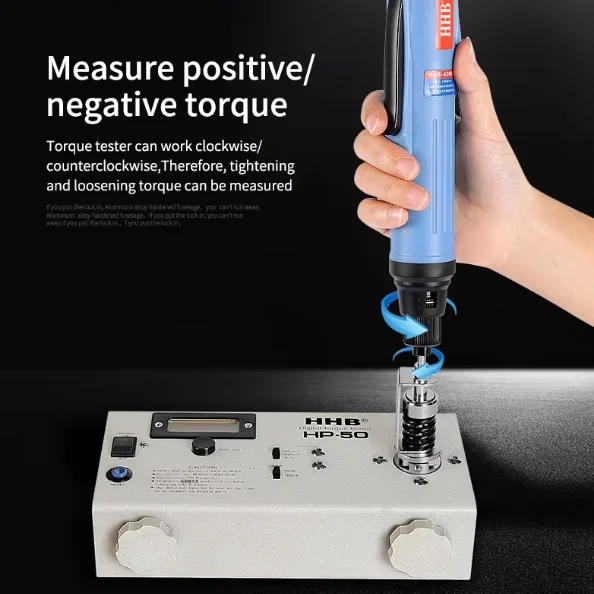 

HP-10/20/50/100 Torque Tester High-Precision LCD Digital Display for Measuring Forward/Reverse Torque