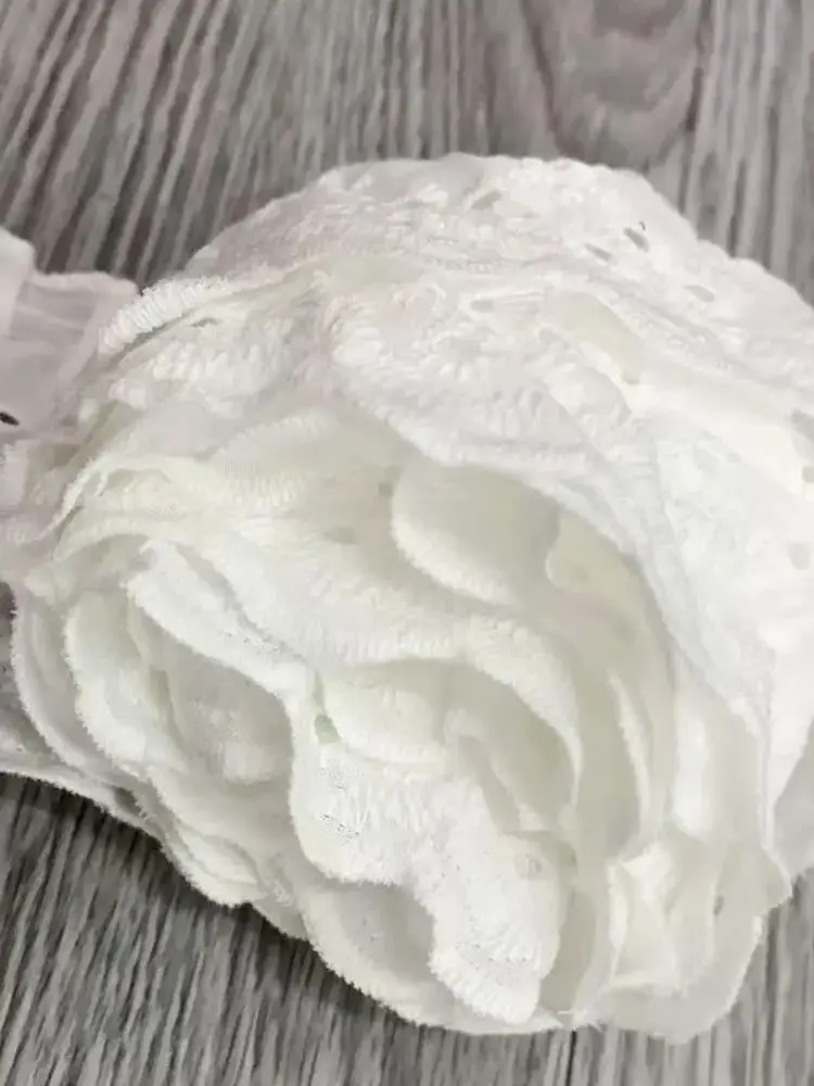 9CM szeroki luksusowy haft żółty kwiat koronkowa tkanina wykończeniowa wstążka DIY szycie aplikacja kołnierz wzburzyć gipiura materiał ślubny dostawa — zdjęcie 2