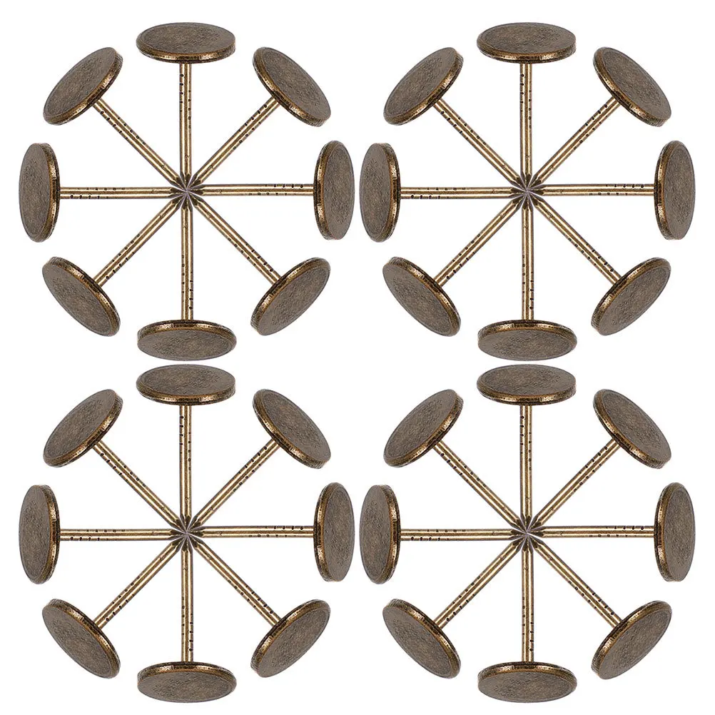 

150Pcs Flat Thumb Tacks Heavy Duty Bronze Vintage Finish Decorative Pins for Wall Mounting Bulletin Boards and Home Office Decor