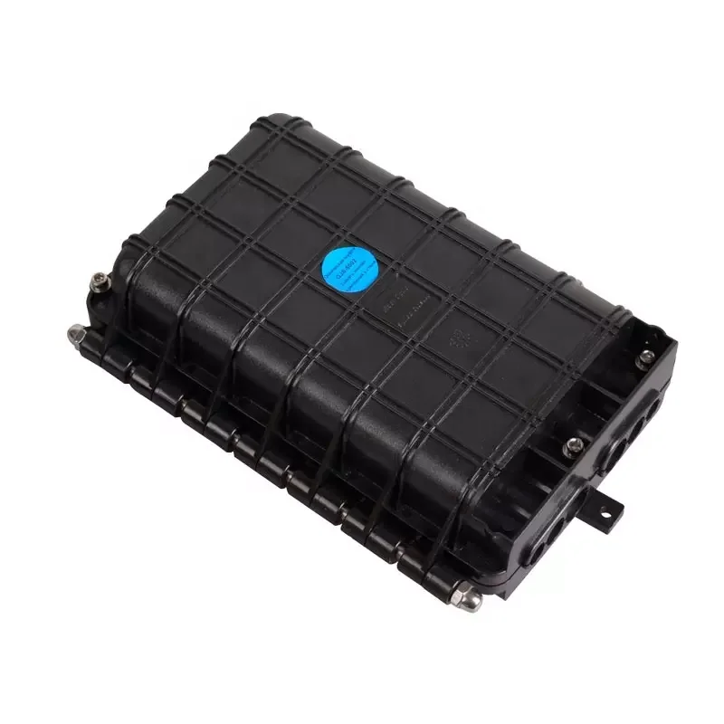 Fiber Optic Ftth Box  Splice Closure 24 48 96 Core Fiber Optical Ftth Splicing Box Waterproof IP68 ABS Material 3 in 3 Out