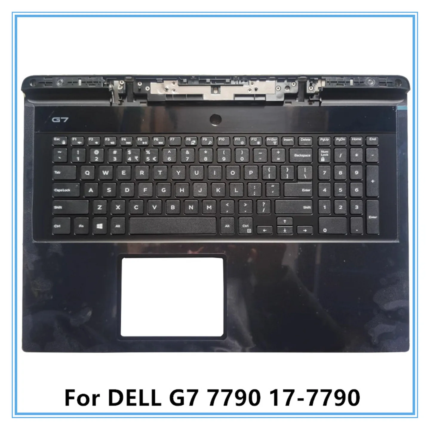 

New Laptop Palmrest Upper Cover Keyboard With Backlit US/JP/KR/THAI Layout For DELL G7 7790 17-7790 00YW0N 06WFHN