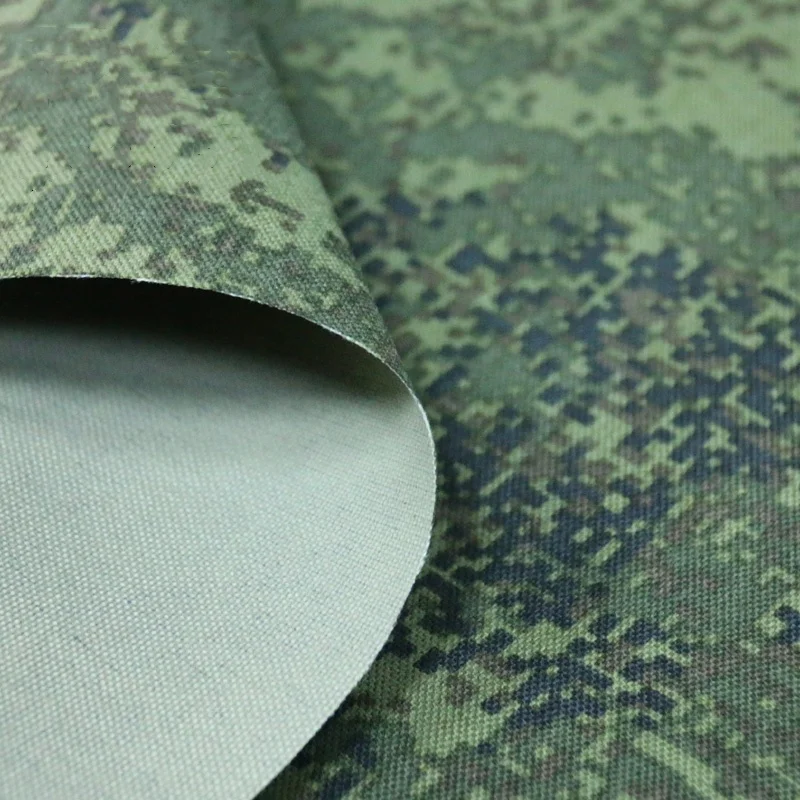 500D 1000D Nylon Russian Digital FLORA Camouflage Fabric EMR IRR Infrared Reflective Cloth Tactical Vest Garment DIY Waterproof