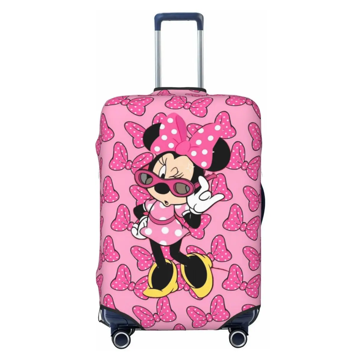 

Чехол для чемодана Custom M-Minnies Manga, моющийся, защитный, подходит для чемоданов 18-32 дюймов