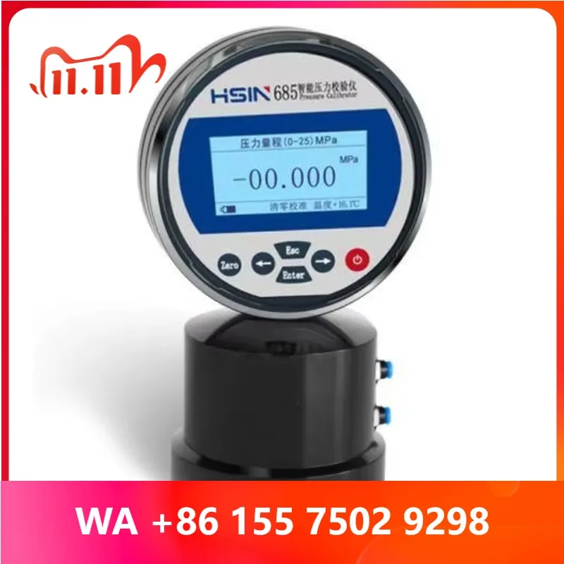 High Accuracy Differential Pressure Gauge Calibrator Digital Referen Pressure Measuring Manometer Indicator -40~40 k Pa