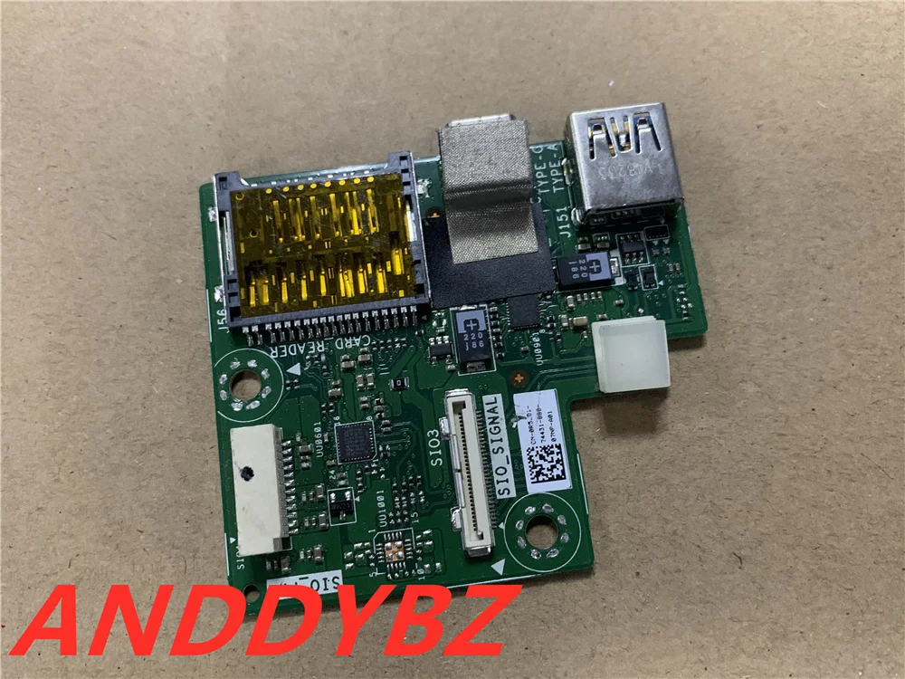 Оригинальная плата для чтения карт USB Dell OptiPlex 5260 AIO r5jd1 0r5jd1 CN-0R5JD1 GL-SIO 100% тест ОК, бесплатная доставка