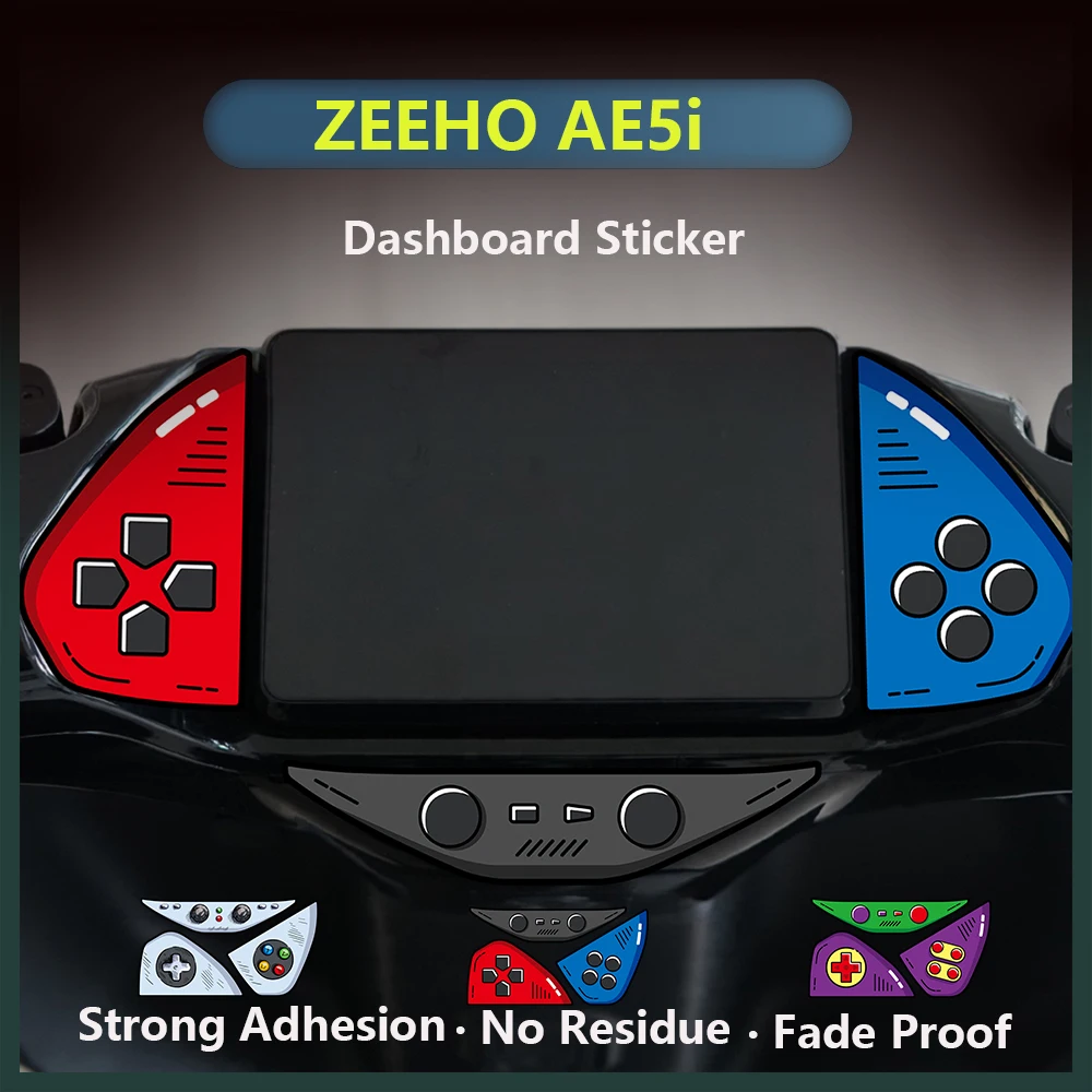 

Светоотражающая виниловая наклейка для ZEEHO AE5i, водостойкая пленка, декоративные наклейки на приборную панель, аксессуары для модификации мотоцикла