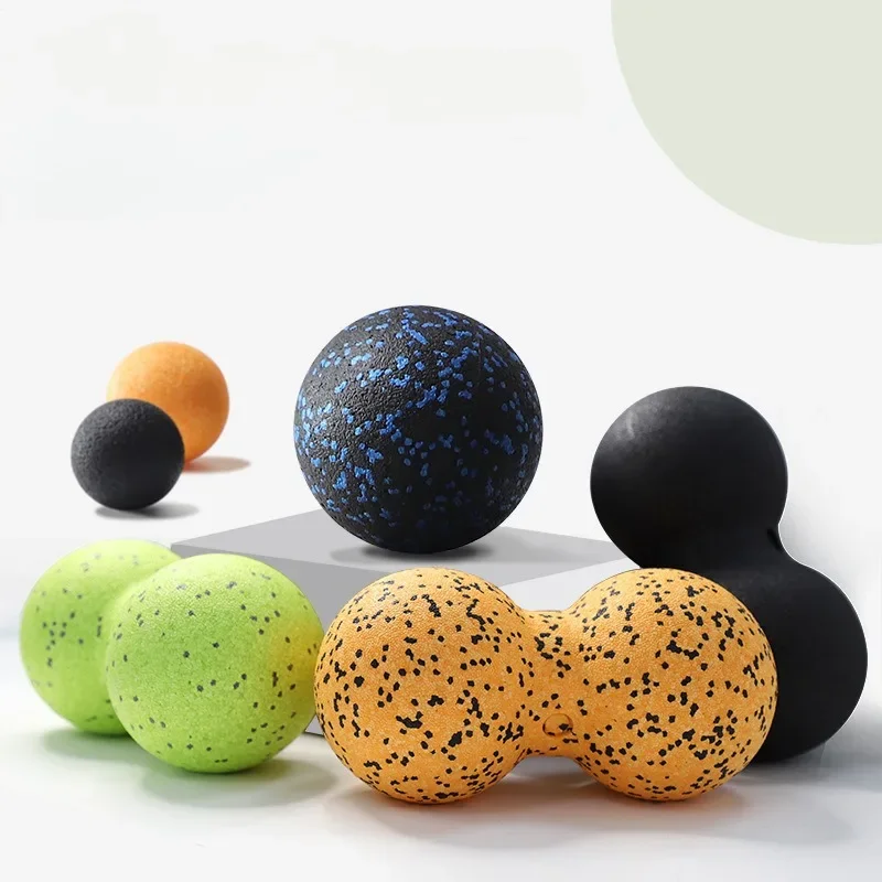 

EPP Lacrosse Myofascia Ball Peanut Massage Ball High Density Lightweight Fitness Body Fascia Exercise Relieve Pain Yoga Ball