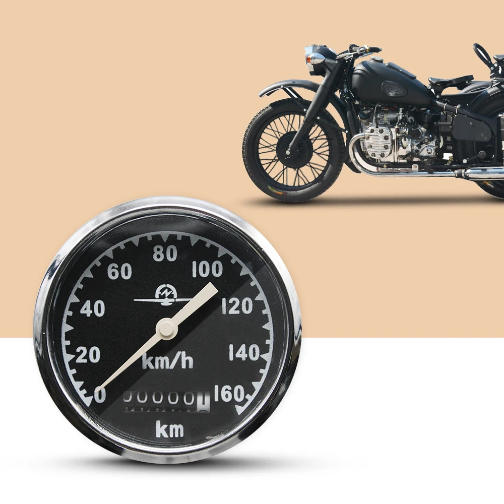 ZSDTRP 0-160 Km/h 0-120 Km/h Headlight Inner Speedometer LCD Display Used at KC750 Side Motorcycle Case For Bmw R12 R71 M-72