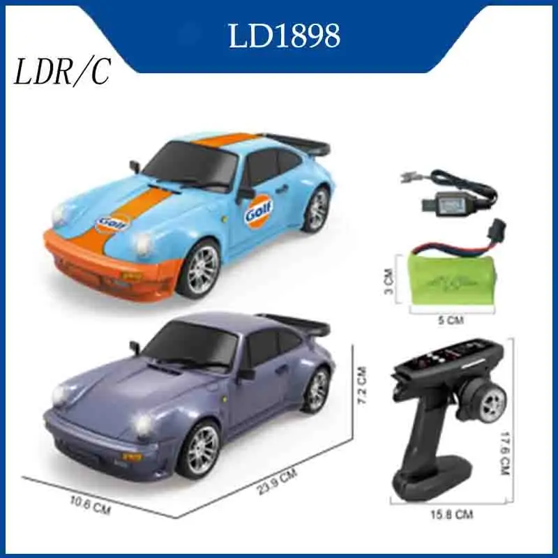 

LDRC LD1898 Радиоуправляемый автомобиль 1/18 Профессиональный RC Drift Автомобиль с дистанционным управлением GT 911 Высокоскоростные автомобили Гоночные машинки для мальчиков Игрушки Детские подарки