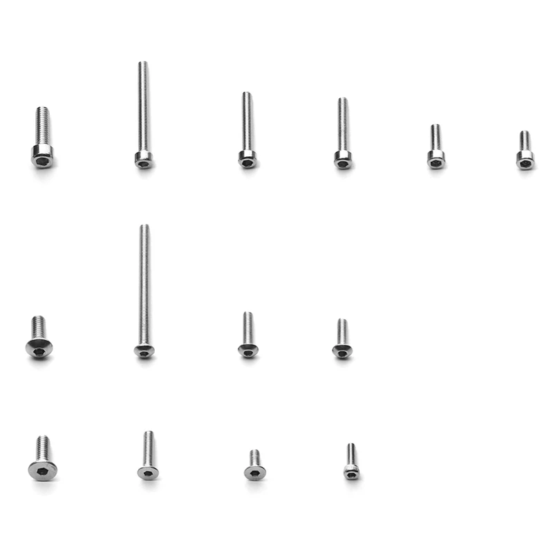 180pcs Stainless Steel Screw Kit for Slash Short Course Truck Axial Arrma Redcat Rc Truck-ABFT