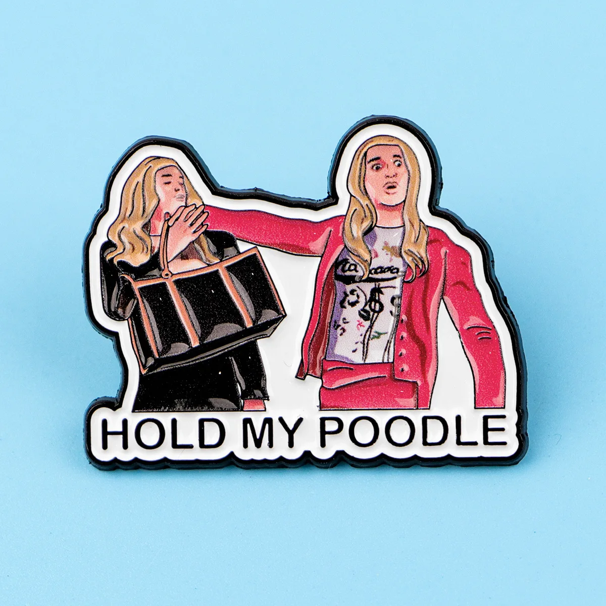 Enamel Pins Funny Quotes Character Brooch Pines Lapel Pins Badge Clothing Accessories Fashion Jewelry Friends Gifts Decorations