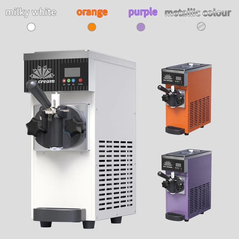 เครื่องทำไอศกรีมซอฟต์เสิร์ฟแบบตั้งโต๊ะ อัตโนมัติ รสเดียว 750 วัตต์ ยี่ห้อ Norweston Commercial