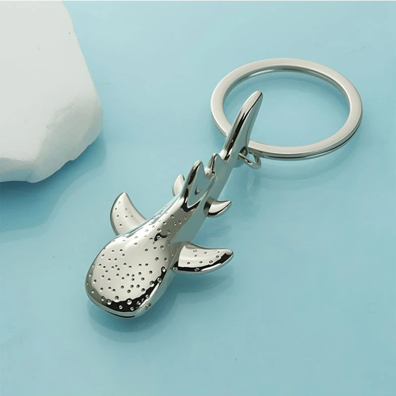 Sea ​​fish whale Pendants Keychain Souvenir Keyrings Key Ring Gift