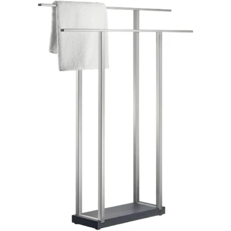 Polished Double Towel Stand