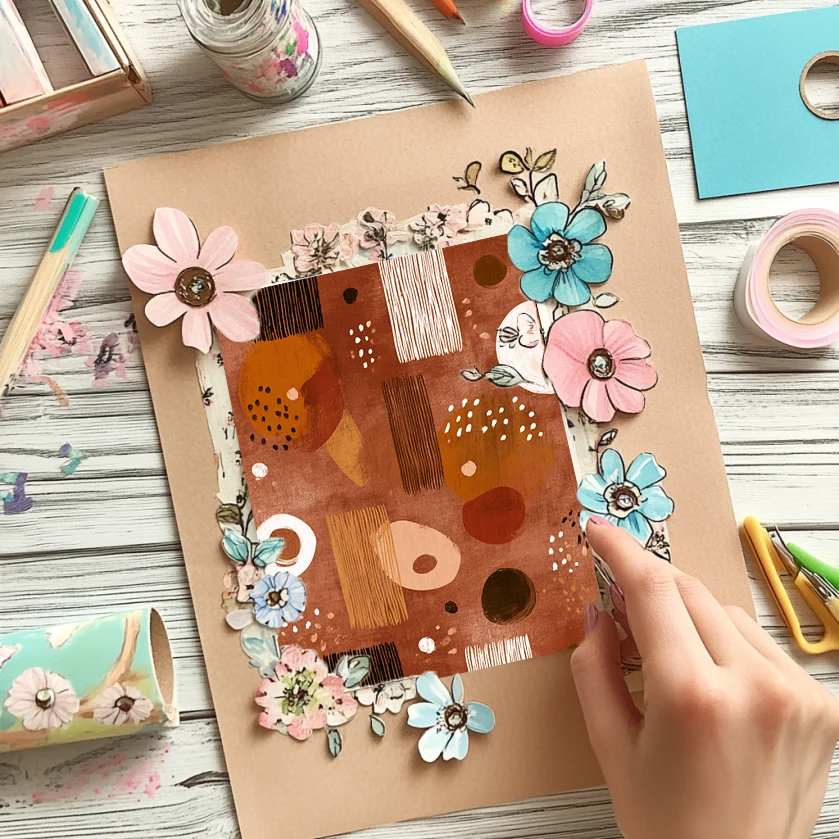 Kertas Scrapbooking 6x6 inci (36 Lembar): Cetakan Marmer Abstrak untuk Scrapbooking, Origami & Dekorasi DIY – Perlengkapan Kerajinan Artistik
