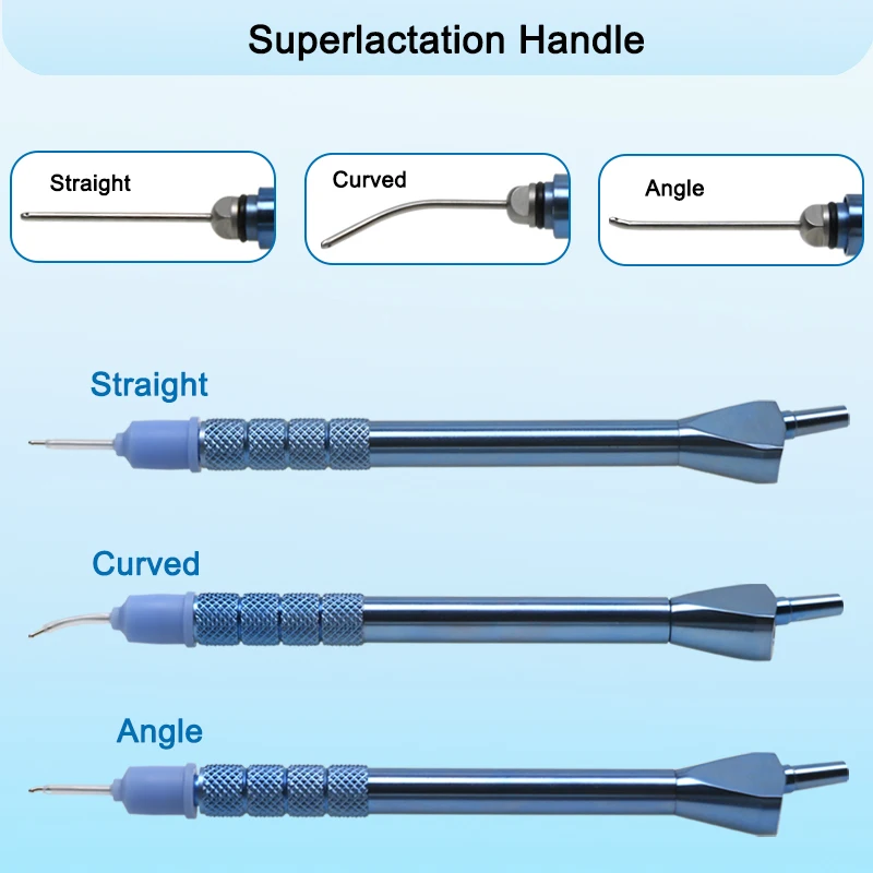 

IA Coaxial Handpiece Ultrasonic Handle Titanium Alloy Ultra Microemulsion Sucking Handle Ophthalmic Microscopic Tool