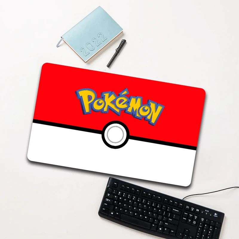

Pokemon Pokeball Mouse Pad Large Non-slip Waterproof Anime Gaming Desk Mat for Laptop