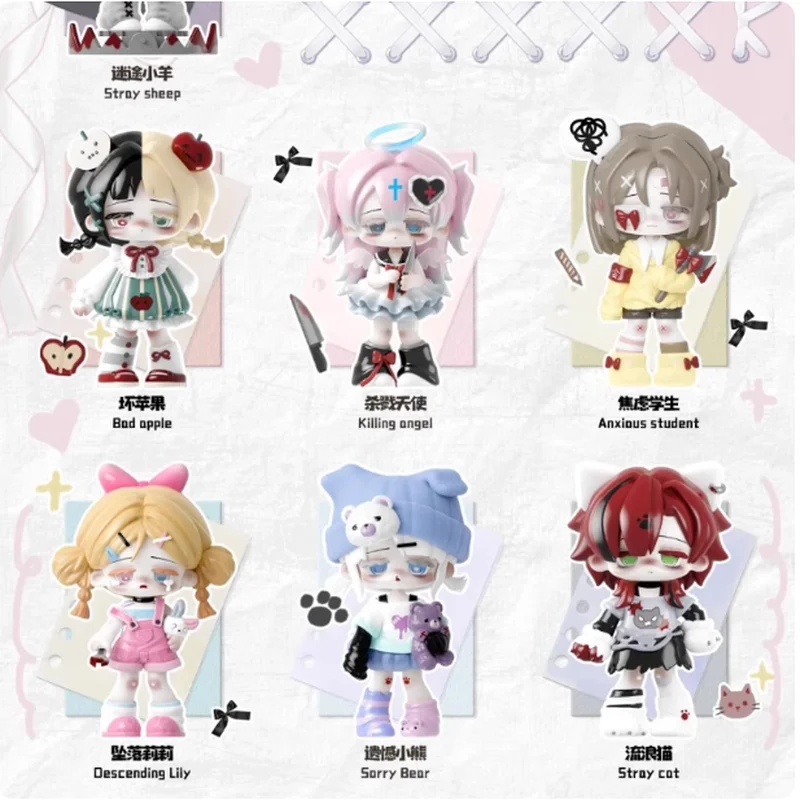 มิสซี่ สวีท มอร์นิ่ง โลลิต้า ซีรีส์ คาวาอี้ อนิเมะ บลายด์บ็อกซ์ ตุ๊กตาแอ็คชั่นน่ารัก ของเล่นสะสมสุดฮิต ตุ๊กตาเซอร์ไพรส์สุดเทรนดี้ เป็นของขวัญสุดพิเศษ