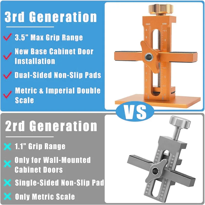 M11K-قابل للتعديل لتحديد موقع باب الخزانة المعونة متعددة الأغراض أداة السلطة ملحق الرقصة لتركيب باب خزانة الفندق