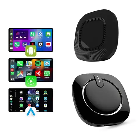 Factory Wholesale Carplay Ai Box with 8G+128G Android 1 Auto Netflix Account for iPhone IOS & Android OS 1-Year Warranty