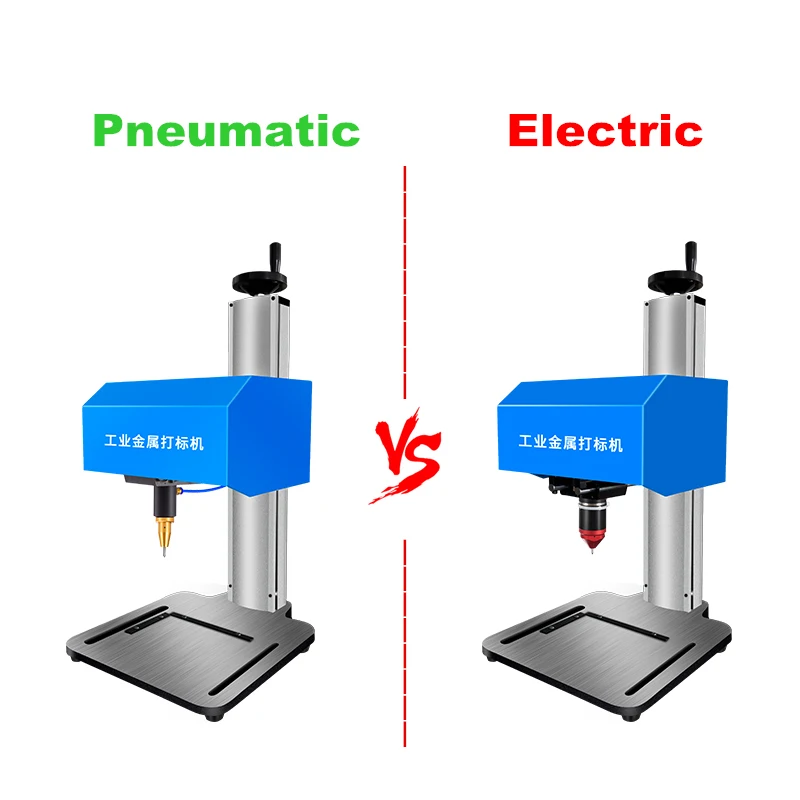 Desktop Portable Metal Signage Nameplate Marking Machine 3axis Touch-screen Electric Pneumatic Lettering Machine 300x200mm for