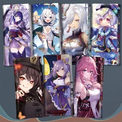 Genshin Impact ๋กฑ ์ง๊ฐ ์ฝ์คํ๋ PU ๊ฐ์ฃฝ ์ง๊ฐ ํด๋ฌ์น Alhaitham Hutao Keqing Beelzebul Scaramouche ๋์ ๊ฐ๋ฐฉ ํค์ฆ ํฌ ์ ๋ฌผ