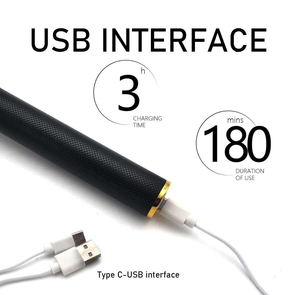 Professional Men's Hair Trimmer Machine  7500 RPM Metal Body Stainless Steel Blade T9 Hair Clipper Beard Trimmer