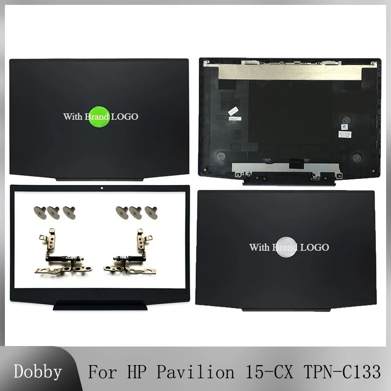 

Новинка для ноутбука HP Pavilion 15-CX TPN-C133, задняя крышка ЖК-дисплея, задняя крышка, корпус экрана, корпус/передняя рамка, рамка/петли L20314-001, зеленый цвет