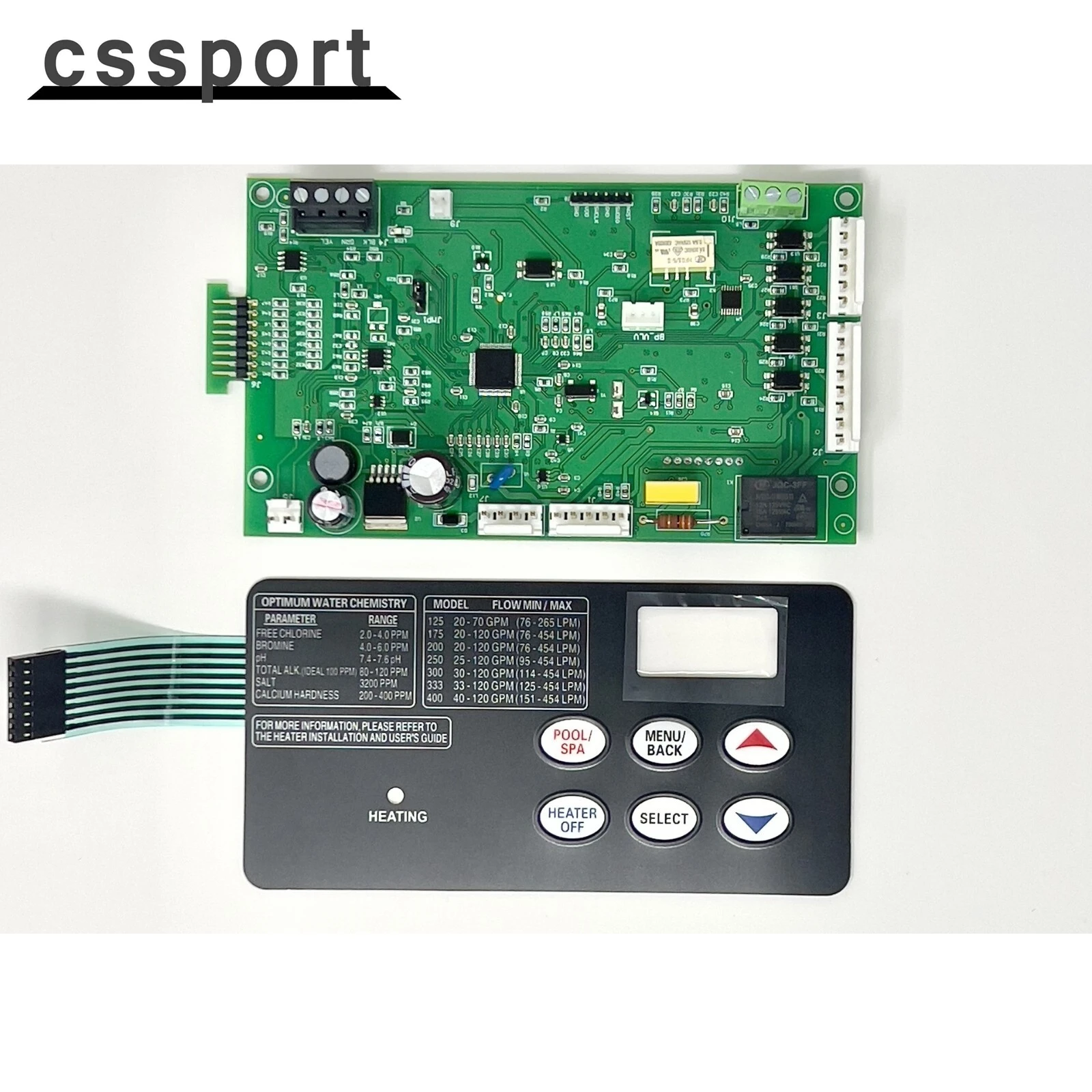 

42002-0007S Replacement Board With Switch Pad Compatible with Pentair 461105