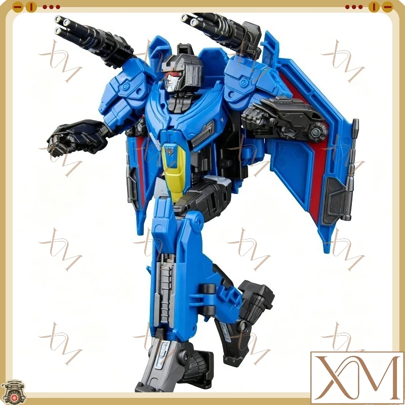 

In Stock Hasbro Transformers Classic Movie Deluxe Class Thundercracker Robot Action Figure Collectible Gift Hobby Decor Ornament