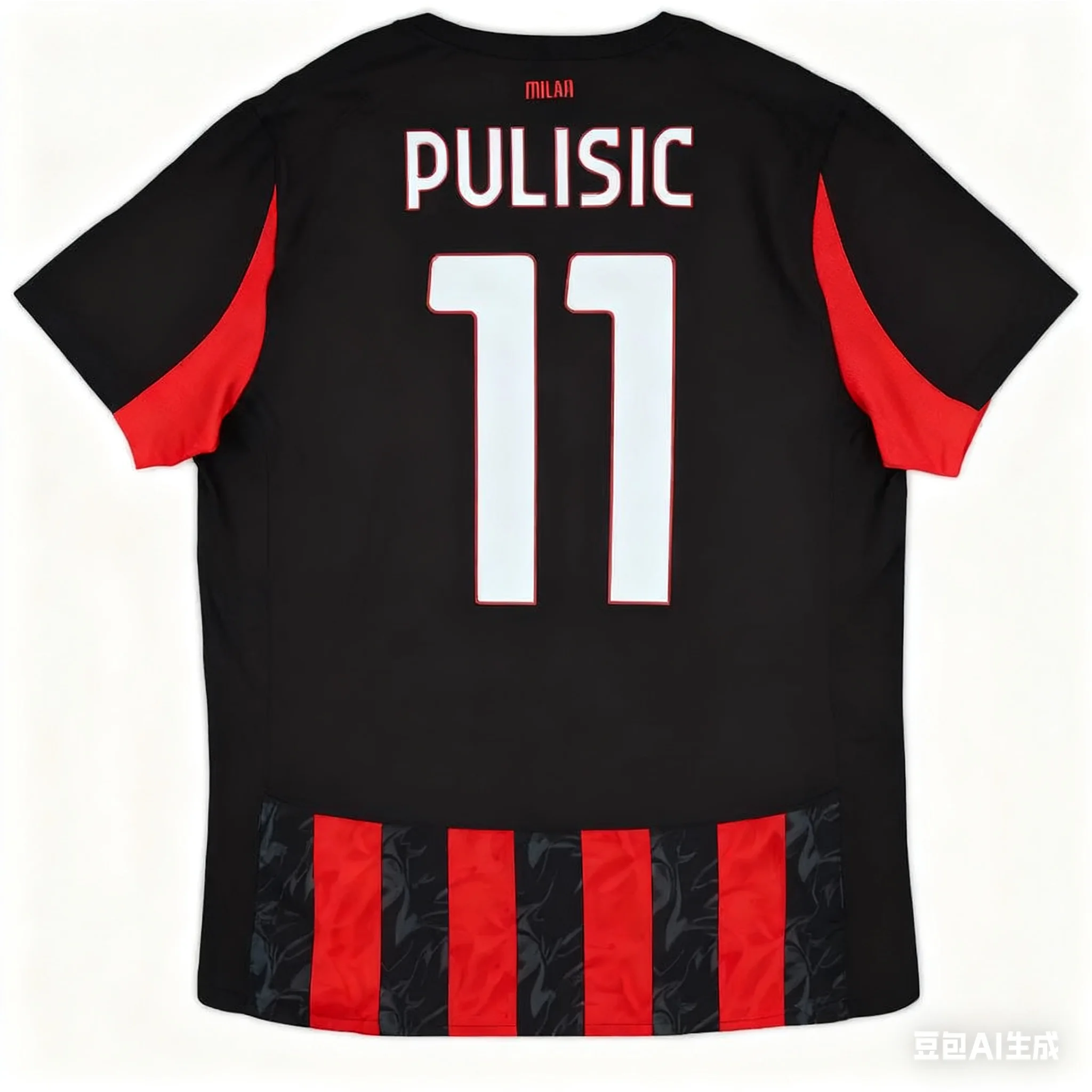 أحدث 2025-26 موسم كرة القدم جيرسي رقم 10 Leão No.11 Pulicic No.7 ثلاثية الأبعاد مطبوعة تنفس التجفيف السريع تي شيرت رياضي للرجال #2