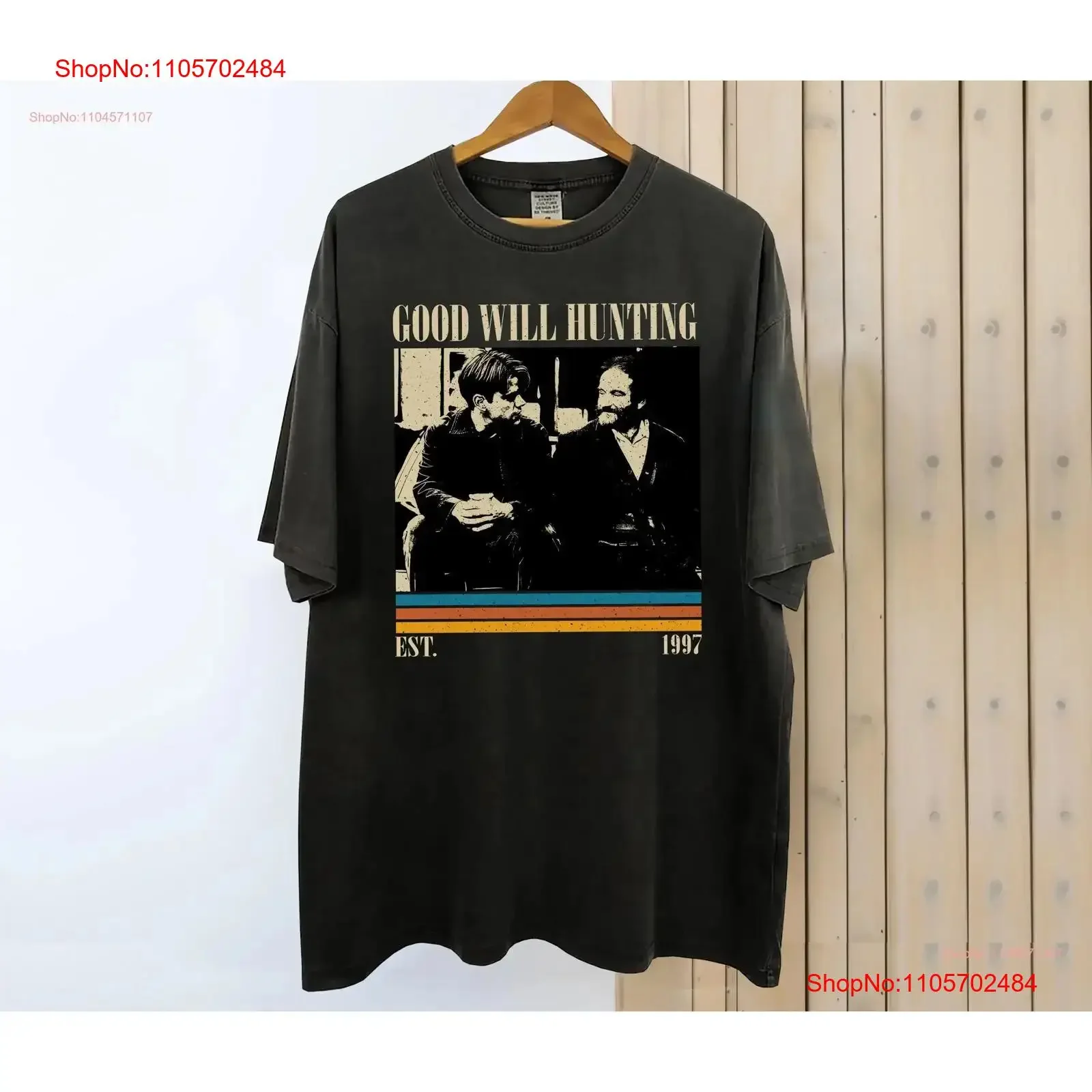 Good Will Hunting T Shirt Movie Vintage Retro Classic s for him vintage Washed Stylish graphic Top For Everyday Wear fashion