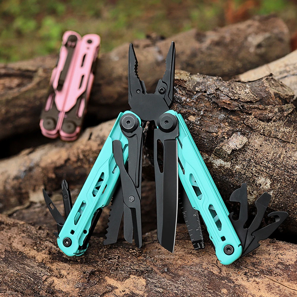 Multitool Folding Knife Alicatador de Nariz Agulha de Moda Alicatador de Bolso Multifuncional Faca de Táticas de Emergência ao ar Livre Gadgets de Sobrevivência