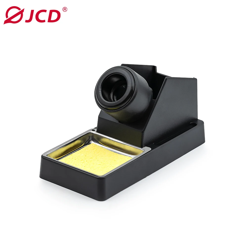 JCD Soldering Iron Stand Portable Holder Soldering Tin Stand with Welding Cleaning Sponge Soldering Iron Tips Kit Accessories