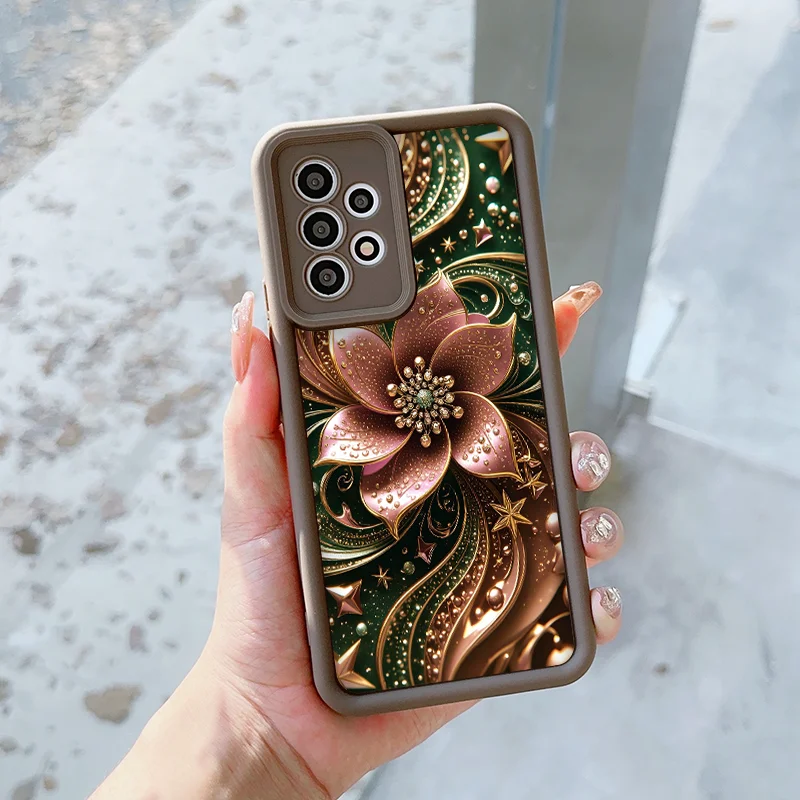 Elegant Gemstone Flower Patter - Phone Cases For Motorola review and price