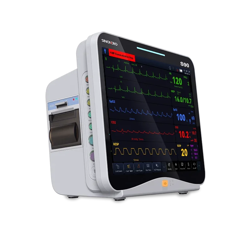 Multi-parameter Veterinary Vital Signs Monitor Animal Use Monitoring Machine Portable Patient Monitor