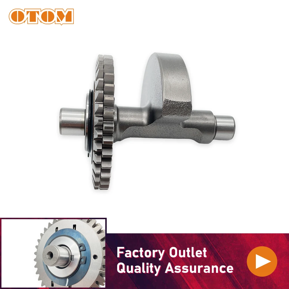 

OTOM Motorcycle YB300H Engine Balance Shaft Driven Gear Parts For LONCIN KEWS K23 176-H HENGJIAN S7 Motocross Enduro Accessories