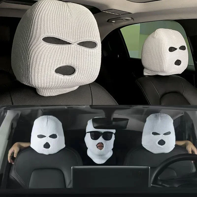 

Car Seat Head Cover Personality Funny Car Seat HSpecial Change Decoration Accessories Car Accessories Car Seat Cover Seat Covers