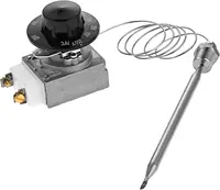Termostato de seguridad con interruptor de límite alto, 1 unidad, con perilla de Control, reemplazo de Control de termostato Minivolt del modelo Robertshaw RX-2-24