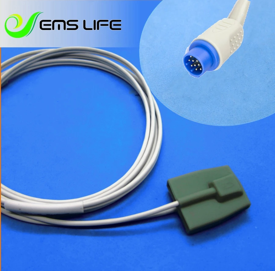 

Long cable NEONATE or new born wrap spo2 sensor for Mennen 13pin patient monitor