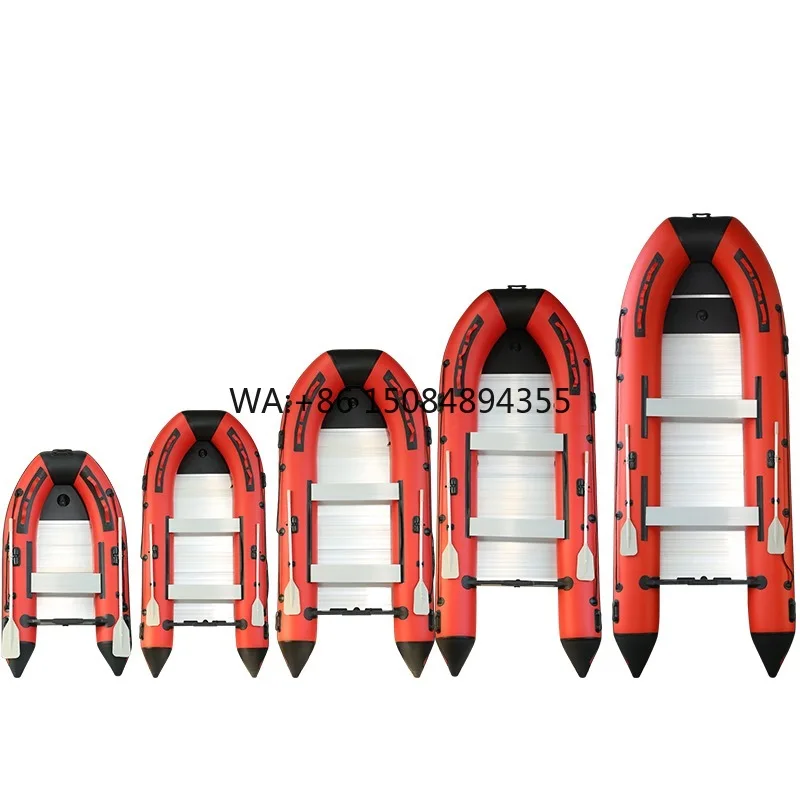 Certified 3m Sport Inflatable Rib Boat for Speed Fishing 0.9mm PVC Material Welded Workmanship with Outboard Motor