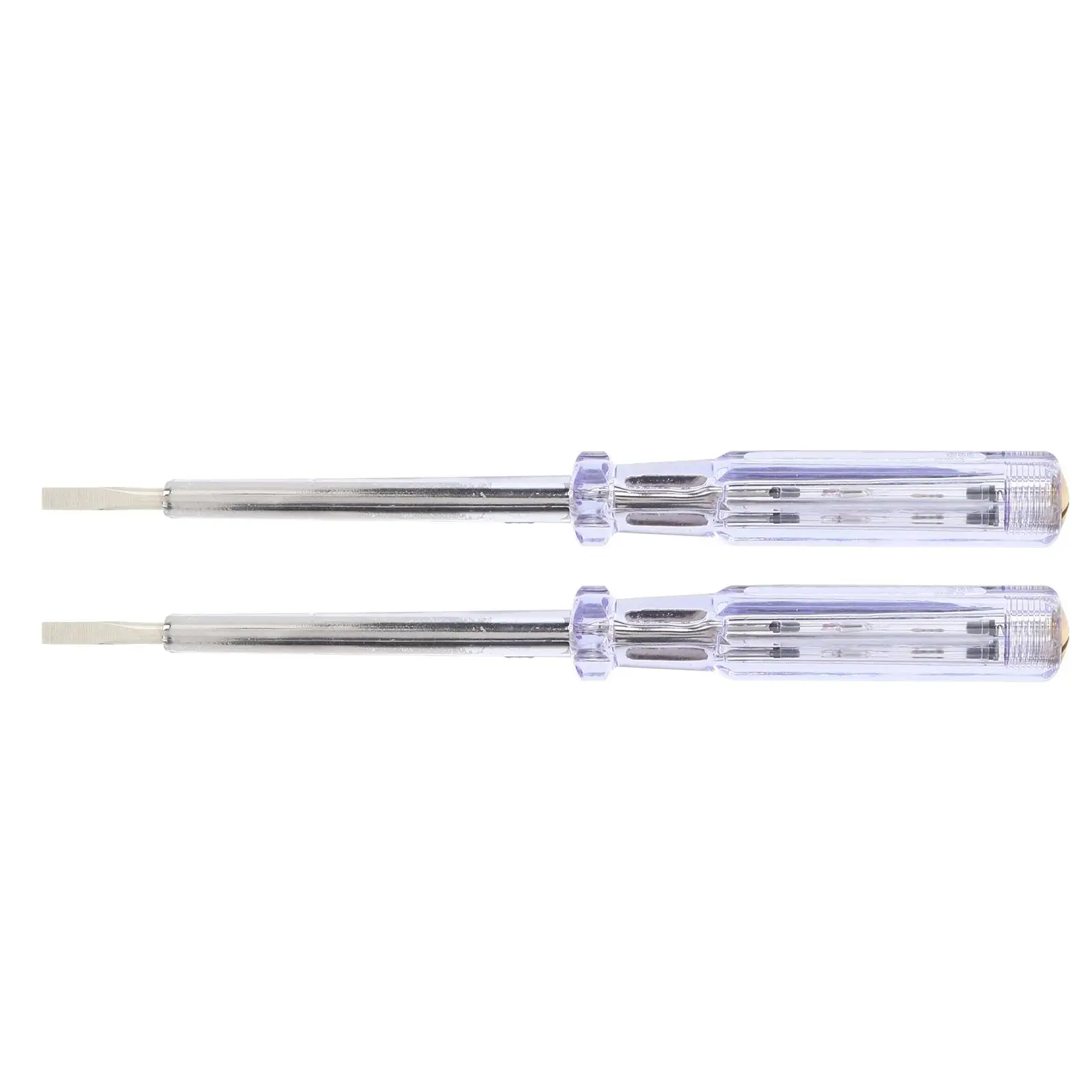 

2Pcs AN-G93 Voltage Test Pencil Screwdriver Bit Electric Tool AC100-250V for Electricians