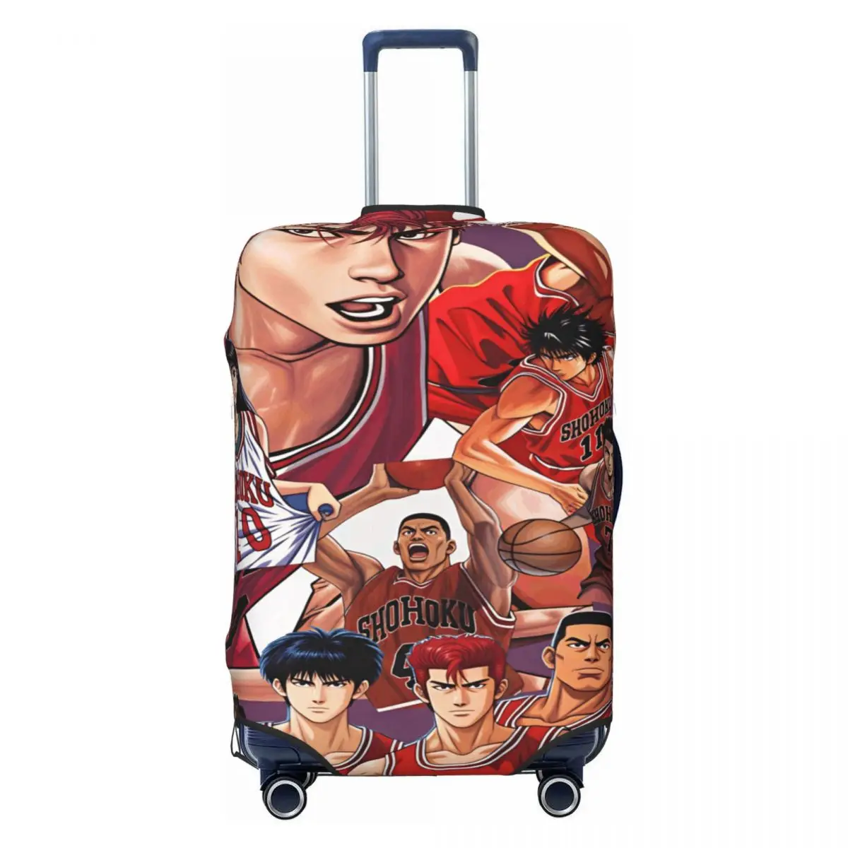 Slam Dunks Suitcase Cover Holiday Useful Luggage Case Travel Protector