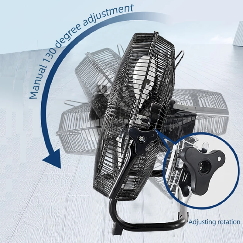 Imagem -04 - Recarregável Cordless Standing Floor Fan Portátil Grande Ventilador de Vento Ventilador Elétrico Bateria Solar Garagem ao ar Livre 14
