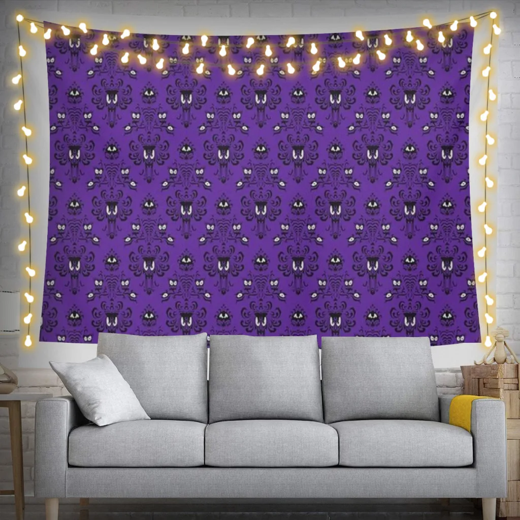 Haunted Mansion Wallpaper Tapestry Art Room Home Decor Wall Art Decor