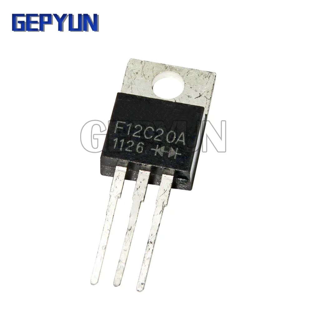 10PCS Fast recovery diode MOSPEC  F12C20A TO220 F12C20 F12C20C TO-220 12C20 12C20A