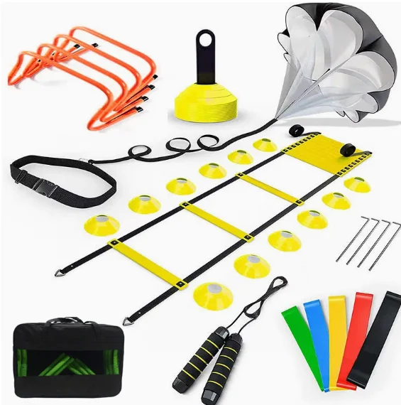 

Набор лестниц Agile, футбольное тренировочное оборудование, лестница Agile Speed, веревочная лестница