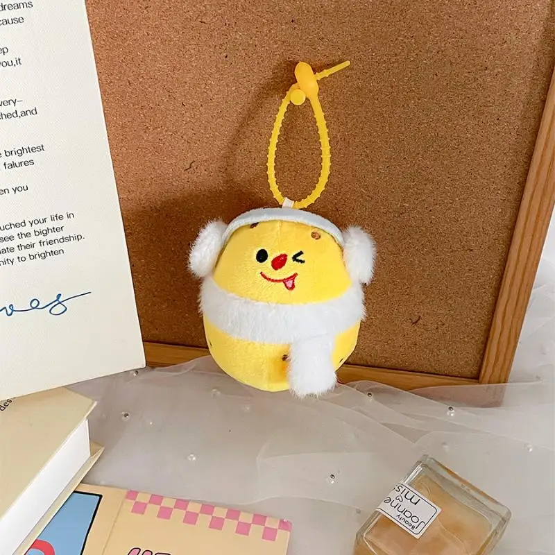 かわいい漫画の小さなジャガイモ人形ぬいぐるみキーホルダーかわいい面白いキーリングペンダントぬいぐるみおもちゃバックパックペンダントアクセサリーギフト