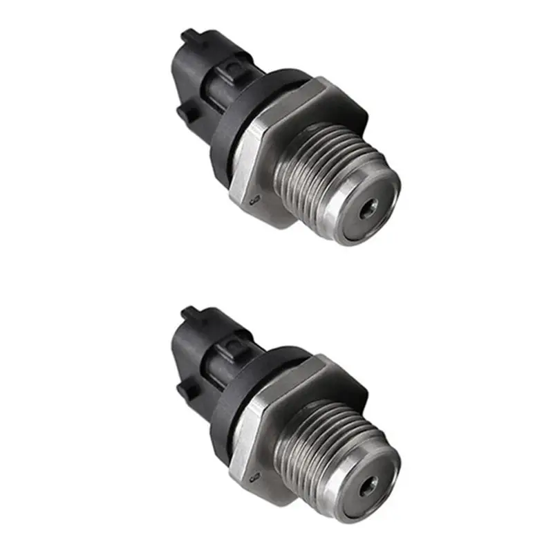 2PCS 0281002112 High Pressure Sensor Replaces For Fuel Systems Common Rail Sensor 0 281 002 112 0281006365 LHD