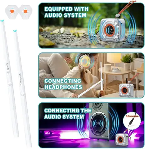 2026 New Intelligent Electric Air Drum Kit Equipped with Drum Stick Pedal Bluetooth Speaker Support and 8 Different Sounds Gifts